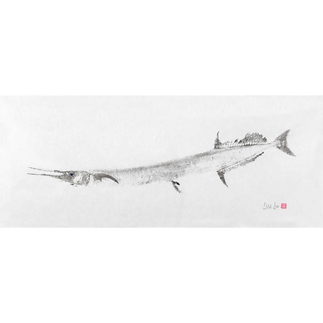 Houndfish Black and White Original