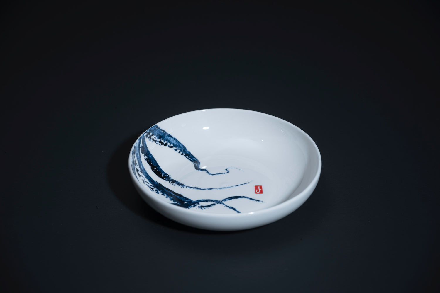 multi tentacle blue 8.5&quot; bowl